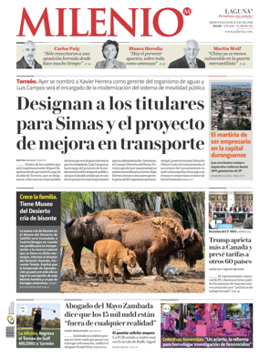 Cover of Milenio Laguna