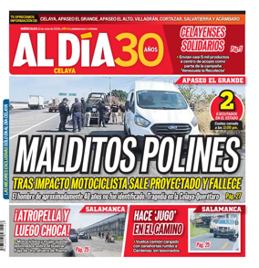 Cover of Periodico Al Dia (Celaya)