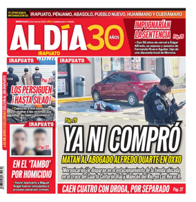 Cover of Periodico Al Dia (Irapuato)