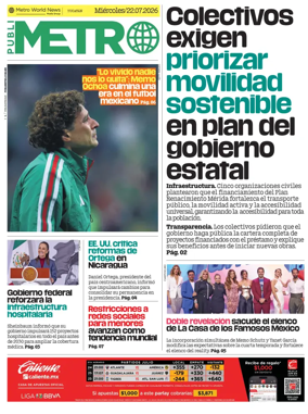 Cover of Publimetro Merida