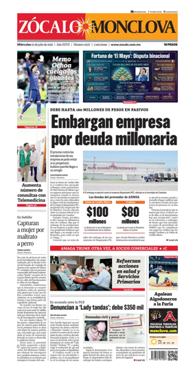 Cover of Zocalo Monclova
