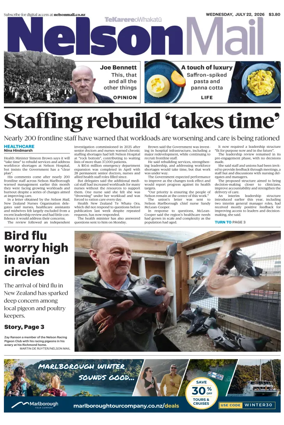 Cover of Nelson Mail