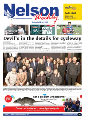 Cover of Nelson Weekly