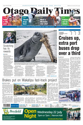 Cover of Otago Daily Times