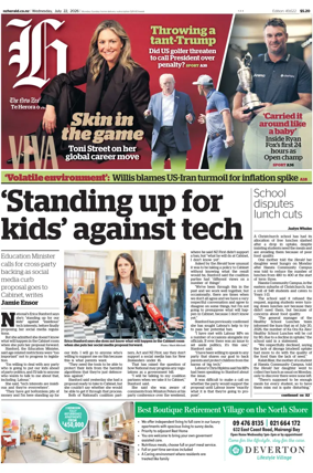 Cover of The New Zealand Herald