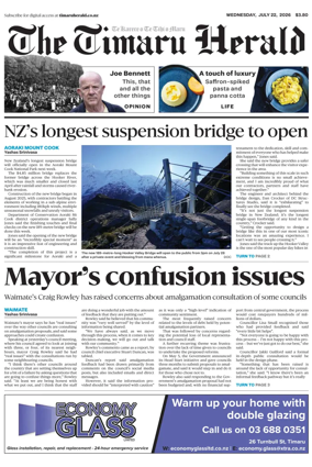 Cover of The Timaru Herald