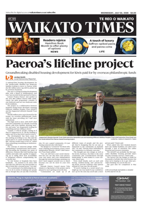 Cover of Waikato Times