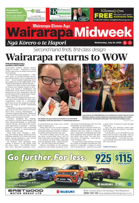 Cover of Wairarapa Times-Age Midweek