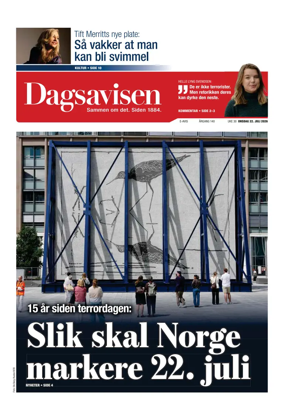 Cover of Dagsavisen
