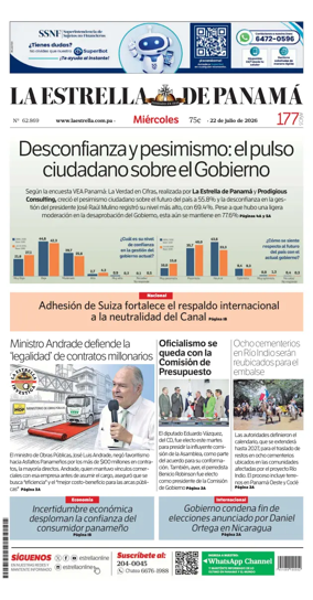 Cover of La Estrella de Panama