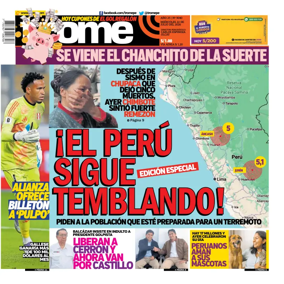 Cover of Diario Trome