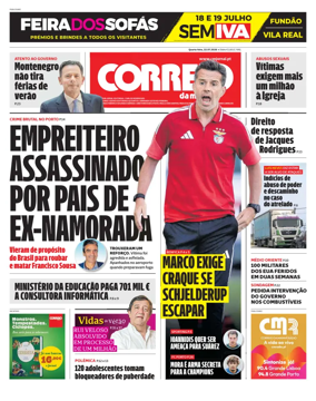 Cover of Correio da Manha