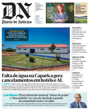 Cover of Diario de Noticias