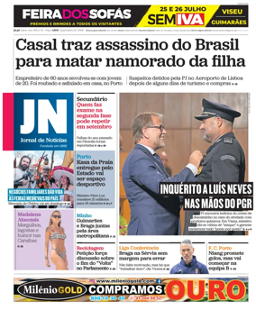 Cover of Jornal de Noticias