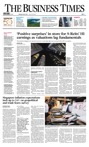 Cover of The Business Times