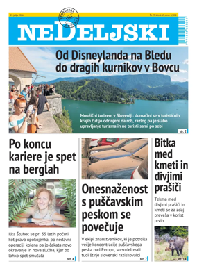 Cover of Nedeljski Dnevnik