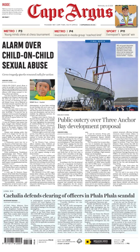 Cover of Cape Argus (PM Edition)
