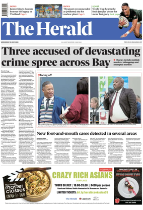 Cover of The Herald (South Africa)