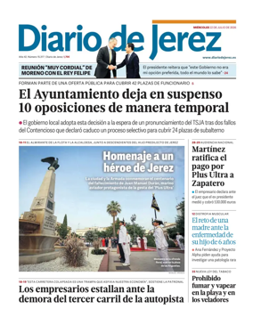 Cover of Diario de Jerez