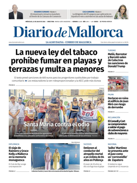 Cover of Diario de Mallorca