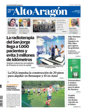 Cover of Diario del Alto Aragon