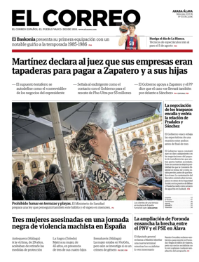 Cover of EL Correo (Alava)