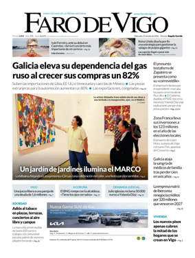 Cover of Faro de Vigo