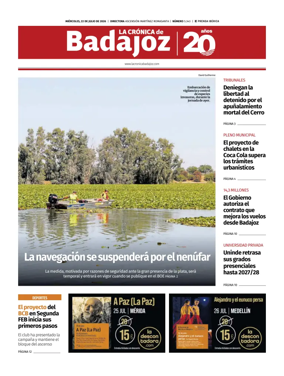 Cover of La Cronica de Badajoz BE