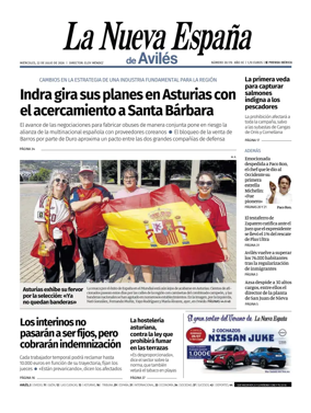 Cover of La Nueva Espana (Aviles)