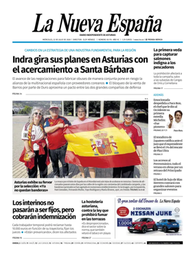 Cover of La Nueva Espana (Oviedo)
