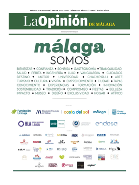 Cover of La Opinion de Malaga