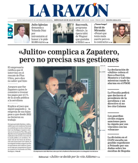 Cover of La Razon (Andalucia)