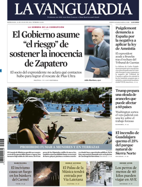 Cover of La Vanguardia (1st Edition)