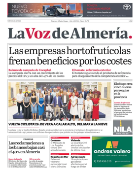 Cover of La Voz de Almeria
