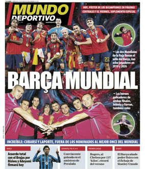 Cover of Mundo Deportivo (Barcelona)