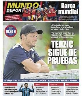 Cover of Mundo Deportivo (Bizkaia-Araba)