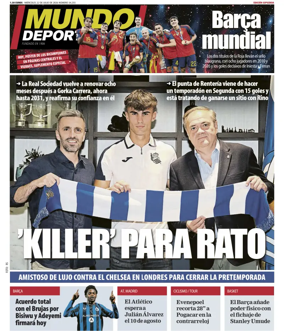 Cover of Mundo Deportivo (Gipuzkoa)