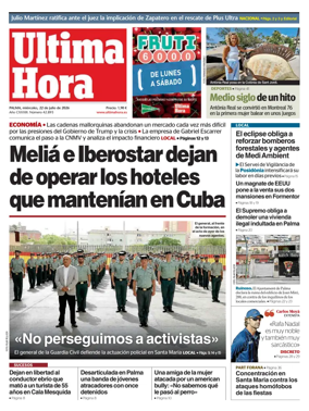 Cover of Ultima Hora