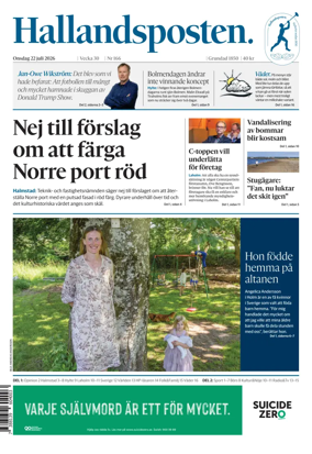 Cover of Hallandsposten