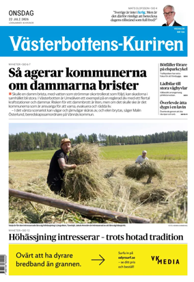 Cover of Vasterbottens-Kuriren