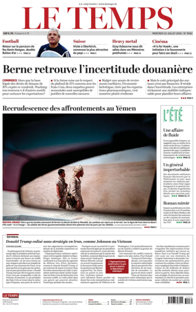 Cover of Le Temps