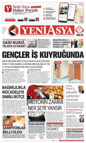 Cover of Yeni Asya