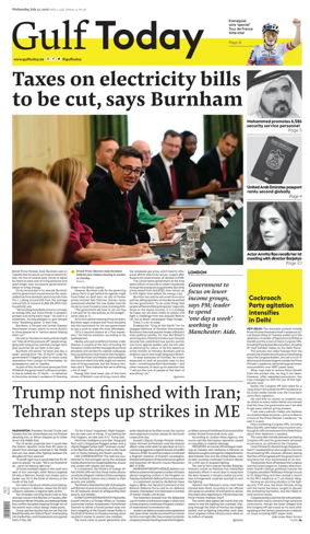 Cover of Gulf Today