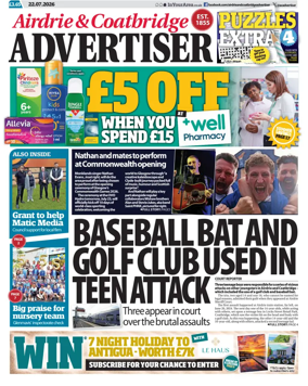 Cover of Airdrie & Coatbridge Advertiser