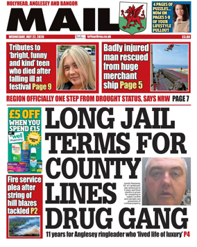 Cover of Bangor Mail