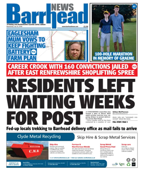 Cover of Barrhead News