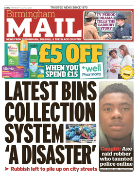 Cover of Birmingham Mail