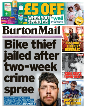 Cover of Burton Mail