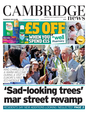 Cover of Cambridge News