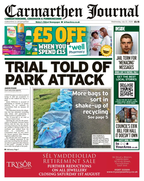 Cover of Carmarthen Journal